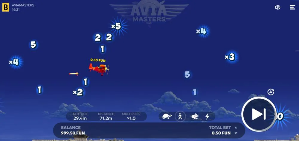 Wie kann man bei Aviamasters von BGaming gewinnen?
