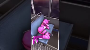 【アニメ】バスの中にガチで入ってみた結果www【フォートナイト】#shorts