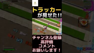 トラッカーが見せた!! #shorts #fortnite #フォートナイト