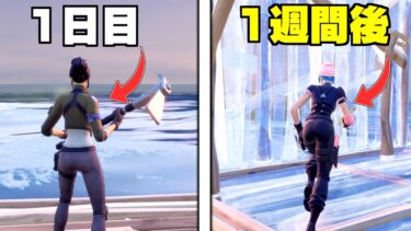 【有料級】たった1週間で”絶対に上手くなる”練習方法を紹介!【フォートナイト】