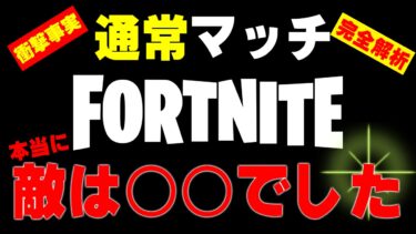 【アカウントレベルは無意味】フォートナイトトラッカーを使って通常マッチ１００マッチ調査！マッチングの仕組みが判明！