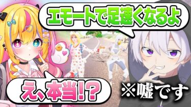 初心者の妹に”ウソ”の情報を教えたら気がつくのかw w w【フォートナイト】