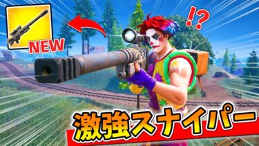 新武器『ヘビーインパクトスナイパーライフル』がクッソ強すぎるけど大丈夫そう？ｗｗｗｗｗｗｗ【アプデ情報まとめ】【フォートナイト】
