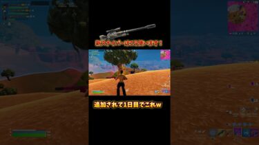 新スナイパーが当たりすぎてヤバい😱#shorts #fortnite #フォートナイト #フォートナイト参加型 #short #配信 #おすすめ