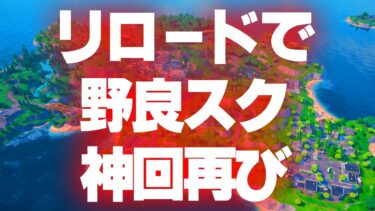 【神回】フォートナイトリロードで出会った野良と勝てる方法を実践解説【Fortnite】