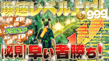 【フォートナイト無限XP】最新！ボタンを押すとXPがぐんぐん上昇するマップがヤバすぎたwww レールに乗るだけでXPがゲットできる！放置OK！最速でレベル上げ！ #fortnite