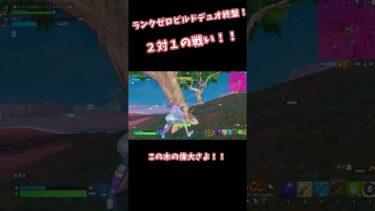【ゆっくり実況】ランクゼロビルドデュオ、終盤の戦い！！ #フォートナイト #fortnite #shorts #c5s3