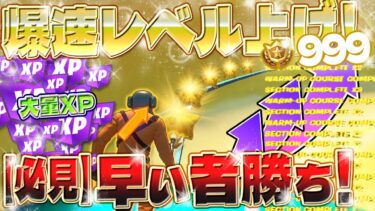 【フォートナイト無限XP】ボタンを押すだけで最大50万XPをGET！一瞬で1日のXP上限のカンストまで経験値を獲得できるマップがヤバすぎたwww　200レベルまで最短で目指す！  #fortnite