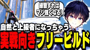 【超必見】真似するだけで”絶対に上手くなる”フリービルドを紹介!【フォートナイト/Fortnite】