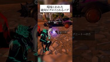 再来してしまった絶対ビクロイとれるバグがやばすぎた #フォートナイト #fortnite #バグ #グリッチ