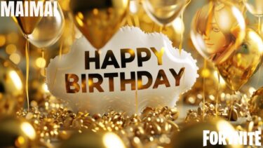 [Fortnite] まいまいお誕生日❣️配信