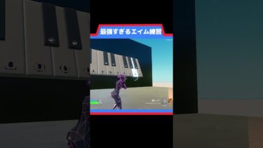最強すぎるエイム練習方法 [フォートナイト]