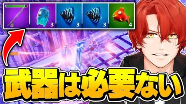ソロ大会で武器を持たない神立ち回りを開発してしまった！！【フォートナイト/Fortnite】