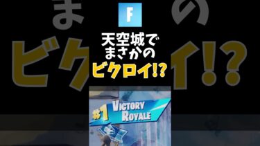 天空城でまさかのビクロイ！？#フォートナイト  #ゆっくり実況