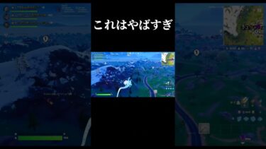 これはやばすぎやろ笑#フォートナイト #shorts #fortnite #チャンネル登録