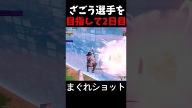 当たると思わなかったから嬉しい‼️ #フォートナイト #ゲーム実況 #ざごう