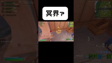 冥界？何？#フォートナイト #fortnite #ゲーム実況 #shorts