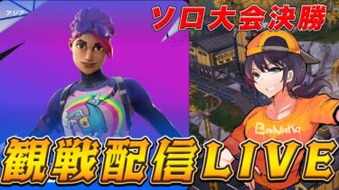【ソロ決勝観戦】今週のソロは誰が優勝する?ホテル環境【フォートナイト】