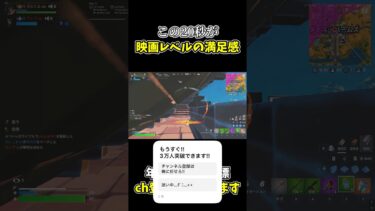 この20秒が映画レベルの満足感www【フォートナイト/Fortnite】#fortnite #フォートナイト #かにくま #shorts