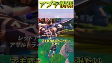 アップデートが来た！#フォートナイト