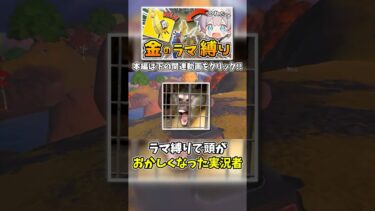 金のラマ縛りで脳が破壊された実況者www【フォートナイト/Fortnite】#fortnite #フォートナイト #かにくま #shorts