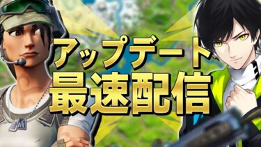 最後のアプデまじかよ【フォートナイト/Fortnite】