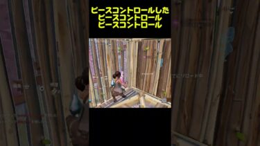 ピースコントロール#フォートナイト #fortnite #shorts #ゲーム実況