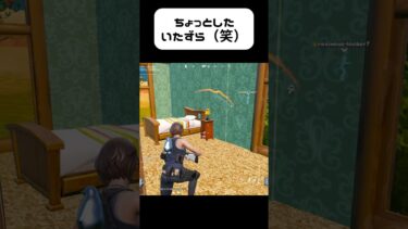 ちょっといたずら（笑）#フォートナイト #fortnite #ゲーム実況 #shorts #いたずら