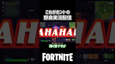 これがホントの野良実況配信#fortnite #フォートナイト #野良スク #フォートナイト配信 #配信切り抜き #女性配信者 #フォトナ女子 #shorts