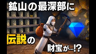 鉱山で石を掘るだけで街が進化していく世界がヤバすぎた【フォートナイトクリエ】#フォートナイト #フォートナイトクリエ #検証企画 #石掘り #採掘ゲーム  #資源集め
