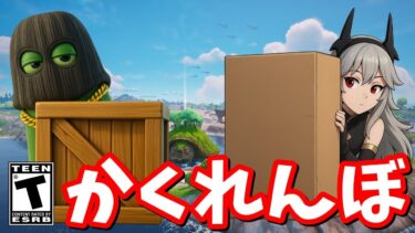 かくれんぼ配信【フォートナイト】