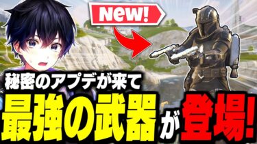【ガチぶっ壊れ】追加された新武器3つの”秘密の性能”がヤバすぎましたw【フォートナイト/Fortnite】