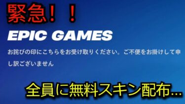 「フォートナイト」全員に大量の無料スキン配布…