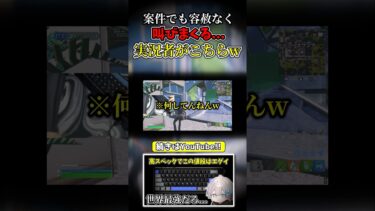 案件でも容赦なく叫びまくる実況者がこちらwww【フォートナイト/Fortnite】#fortnite #フォートナイト #かにくま #shorts