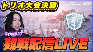 【トリオ決勝観戦】なんか最強ショットガン追加されてない?【フォートナイト】