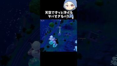 天空で一生浮いてられる方法がヤバすぎた#fortnite #フォートナイト