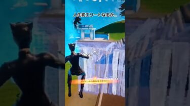 人生初エリートへ！いざ！#フォートナイト #フォートナイト実況者 #フォートナイト切り抜き #fortnite