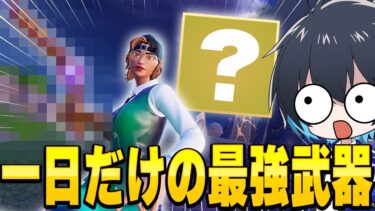 最強の『あの武器』が帰ってきた！【フォートナイト/Fortnite】