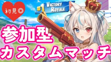 【fortniteカスタムマッチ】ビクロイのチームはゆりまる猫とバトロワへGO!!【初見さん大歓迎】