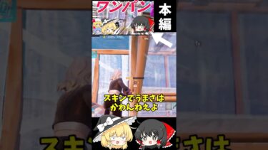 久しぶりのバトロワで霊夢が無双？！【フォートナイト/ゆっくり実況】