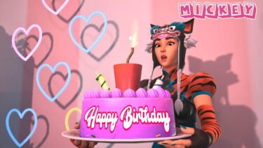[Fortnite] ミッキーHappyBirthday🎂フォートナイト配信