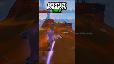 OMG THE MAMMOTH AIM IS CRAZY!! 😲  #fortnite #fortnitezerobuild