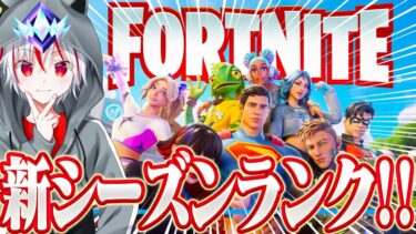 新シーズンきた！初期ランクと最強武器見つける！！【フォートナイト/ Fortnite】