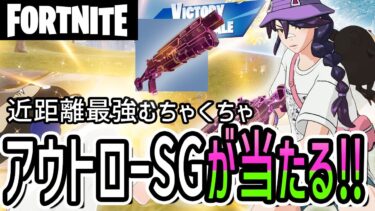 アウトローSGの当て方解明される!!【ゼロビルド実況】【フォートナイト】