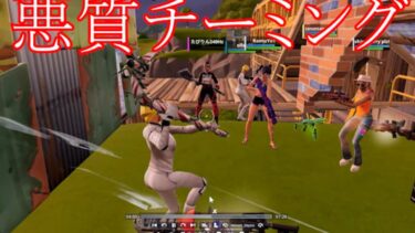 【フォートナイト】リロードでチーミングしてる奴らがやばすぎた