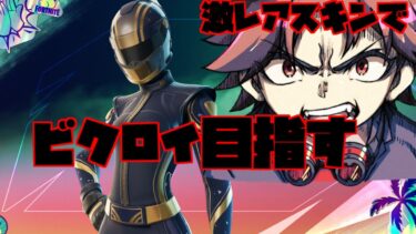 【＃新人Vtuber】激レアスキンでビクロイ目指すｗｗ｜フォートナイト実況
