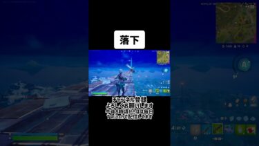 降りるな危険　 #フォートナイト #fortnite #ゲーム実況