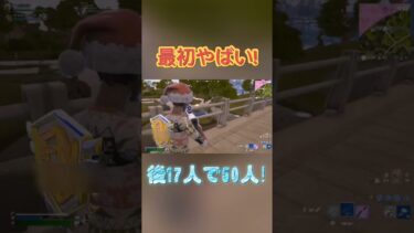 最初がやばいw【フォートナイト/fortnite】