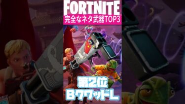 フォトナの完全ネタ武器TOP3#フォートナイト #fortnite #プチ知識 #チャプター6 #フォトナ #ゲーム実況