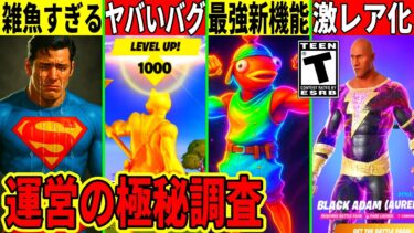 スーパーマンが弱すぎて批判殺到したり幻のアイテムが販売された…【フォートナイト】【最新情報解説】【過去のイベント復活】フォトナ,リーク情報,新機能,アプデ,バグ無料スキン考察レベル上げ再販予想裏技